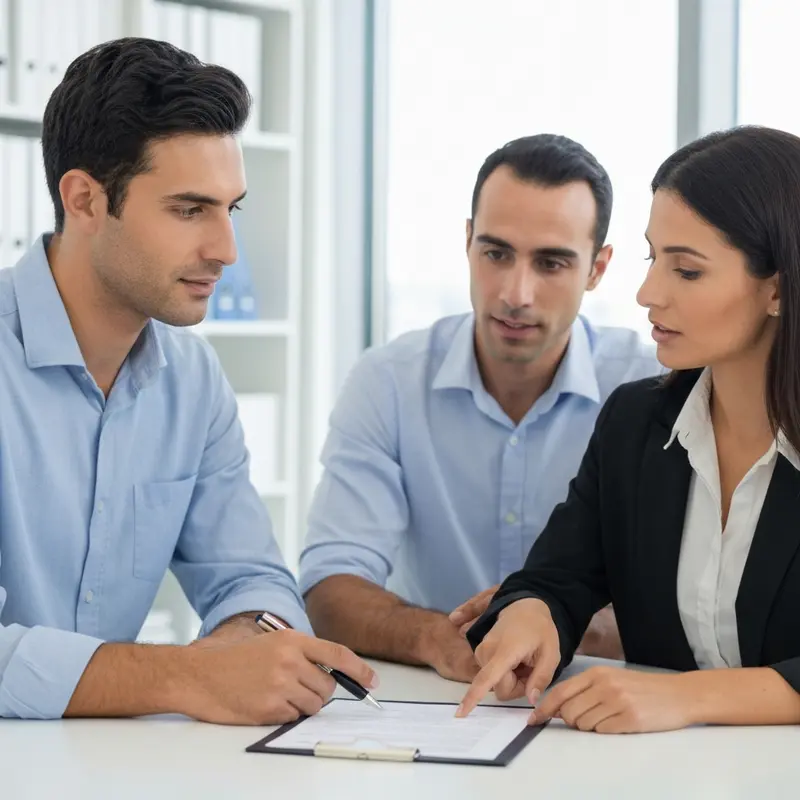 אדם ישראלי מודאג מול מסמכים בנקאיים