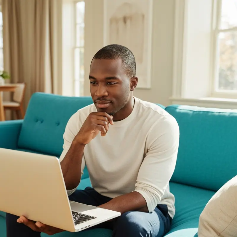 אישה ישראלית מרוצה בודקת אישור הלוואה