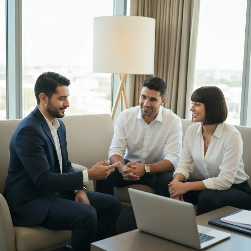 יועץ פיננסי מסביר על משכנתא למסורבי בנקים לזוג