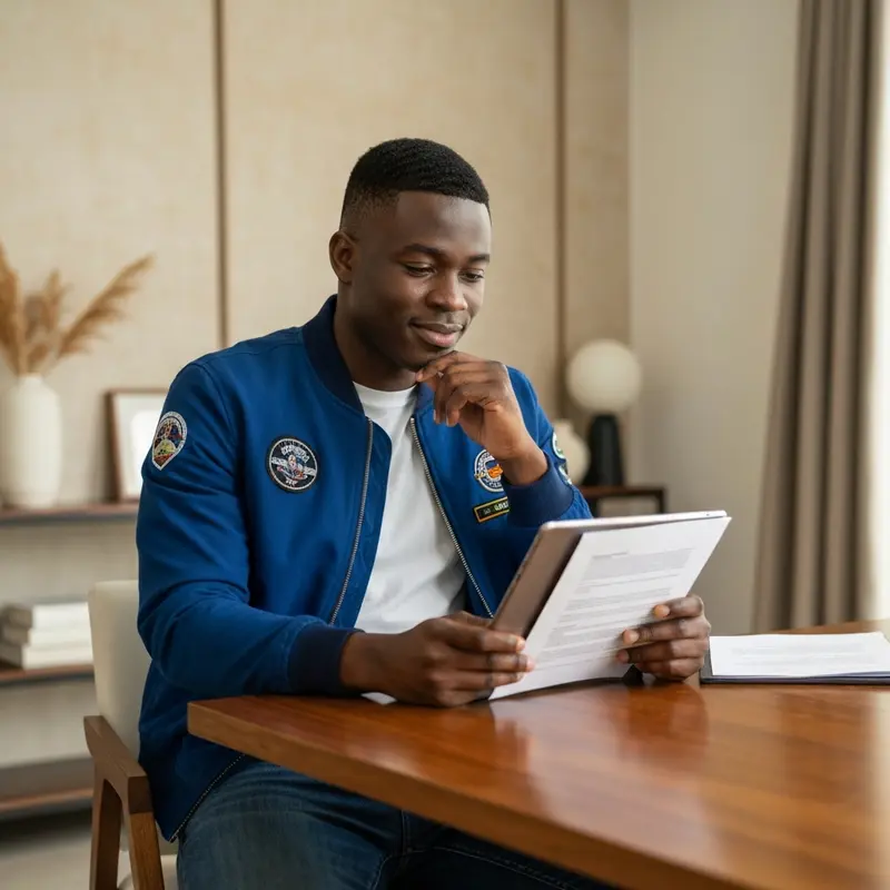 אדם בעל מראה ישראלי מרוצה מהלוואה