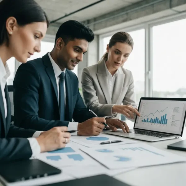 משפחה מרוצה ליד ביתה, הלוואה על חשבון הנכס